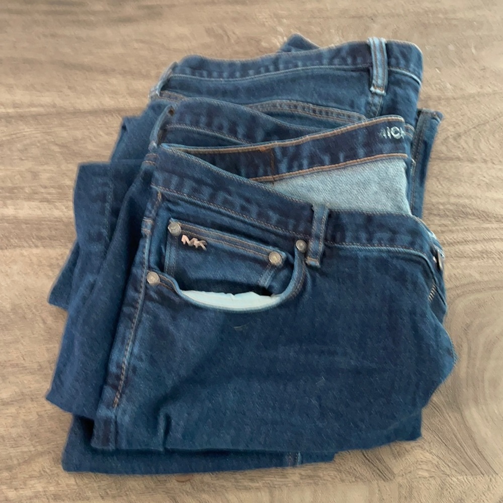 2 pair Michael Kors tailor fit jeans